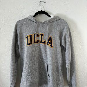 Retro UCLA Champion Logo Hoodie - Women's L